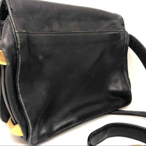 DKNY black leather purse. - Picture 2 of 4